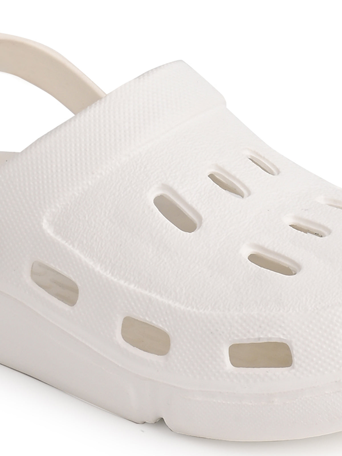 SOLID COMFORT CLOGS - 101 - WHITE