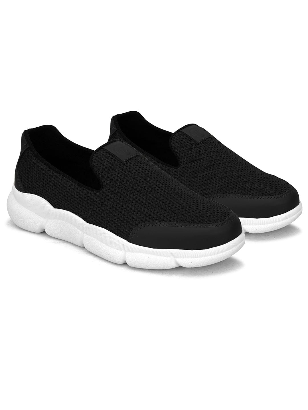 PROKNIT SLIP-ONS SNEAKERS- B-502- Black