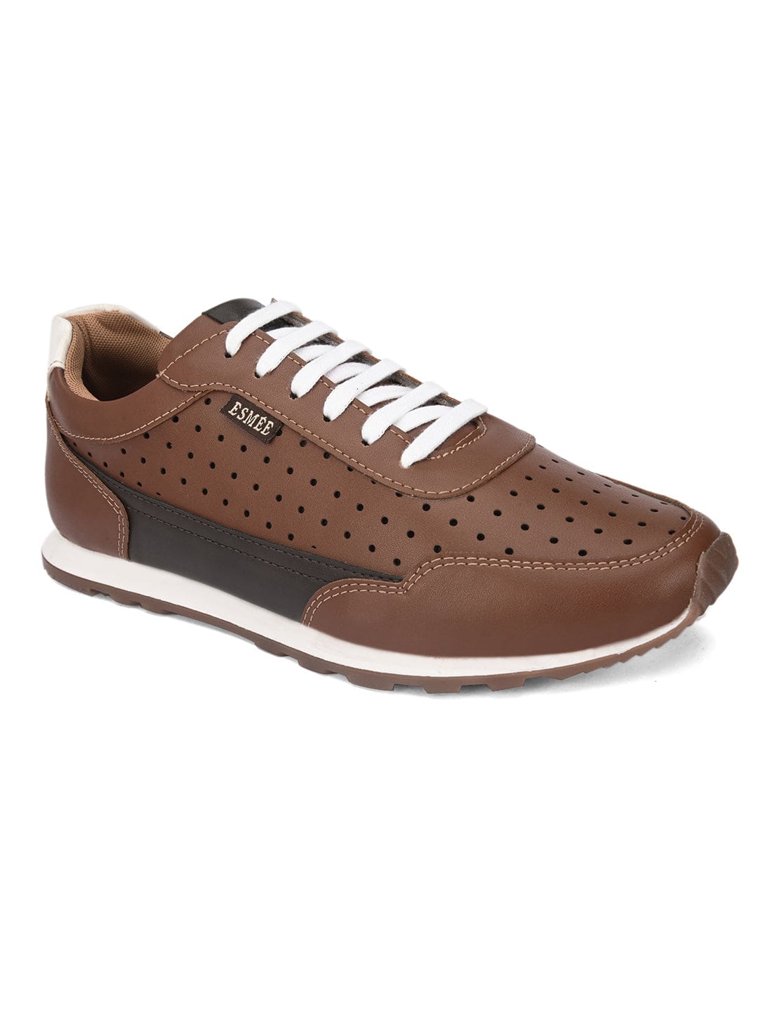 LACE UP COMFORT SNEAKERS - Z - 512 - Brown