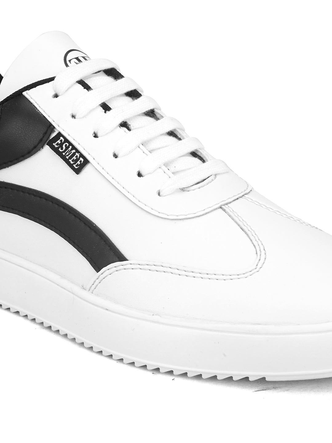 LACE UP COMFORT SNEAKERS SHOES- ES-02 - White