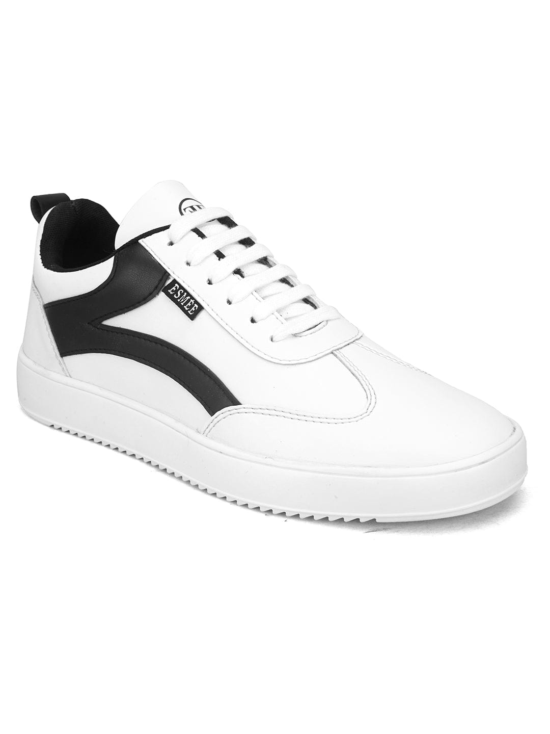 LACE UP COMFORT SNEAKERS SHOES- ES-02 - White