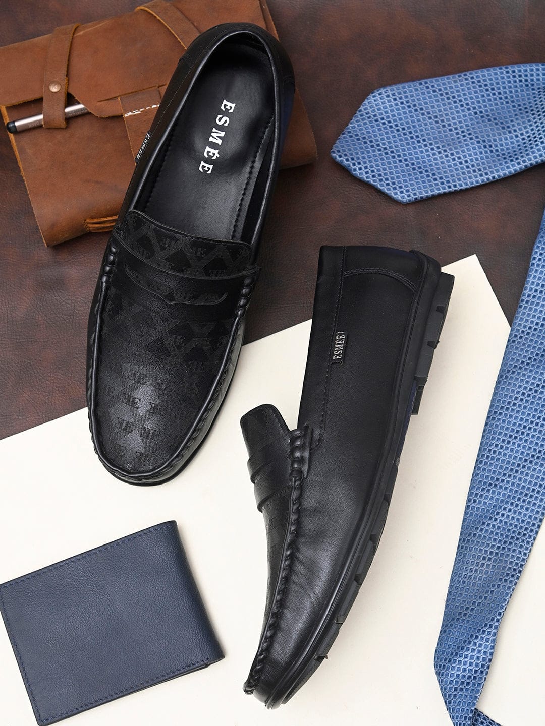 MAPS-2 CASUAL LOAFERS - Black