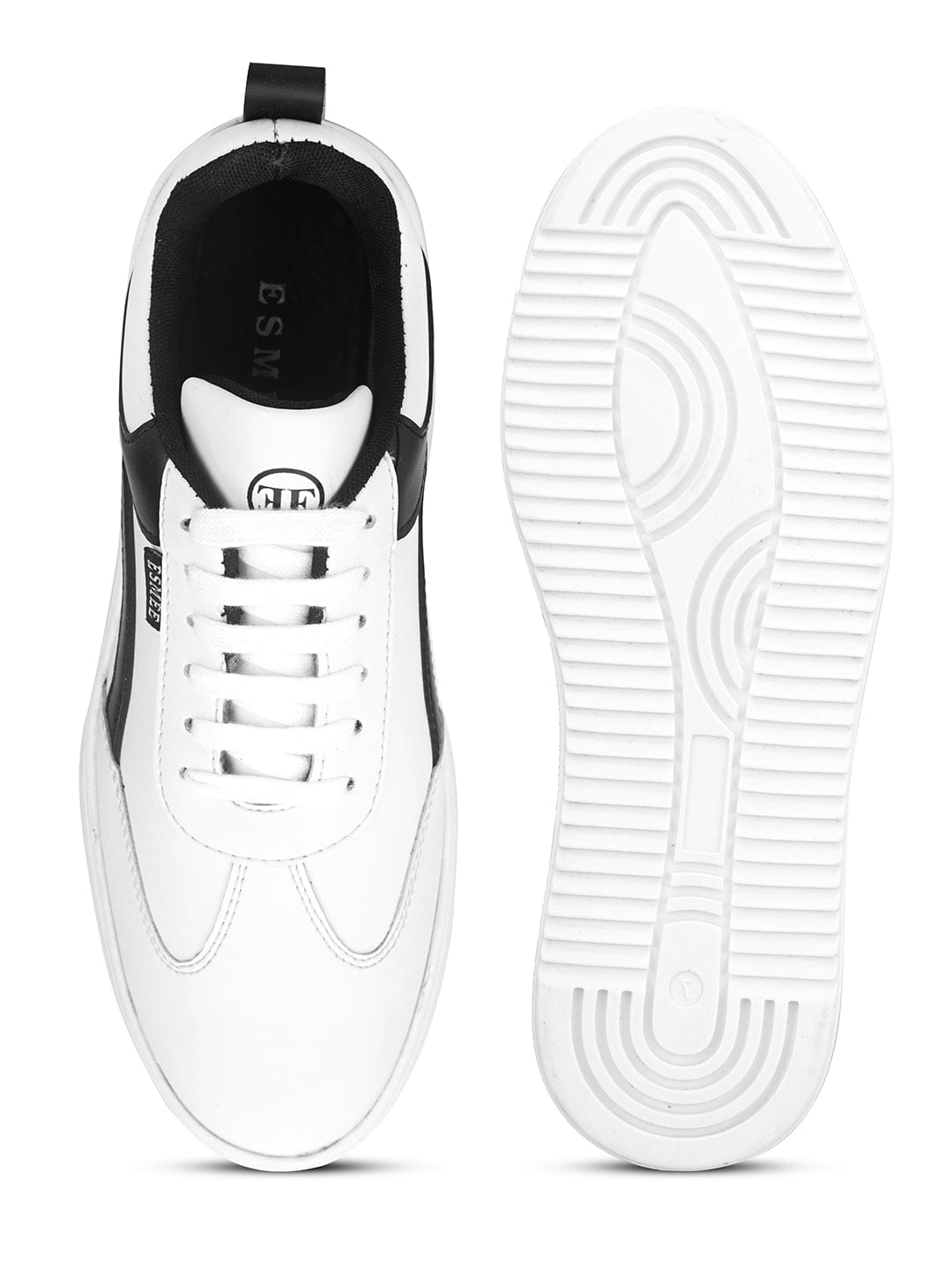 LACE UP COMFORT SNEAKERS SHOES- ES-02 - White