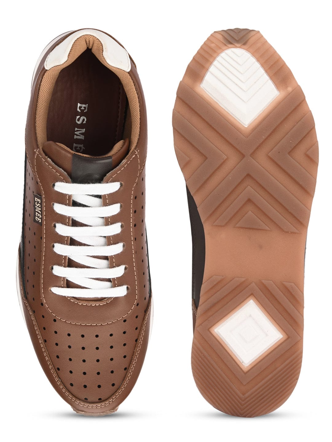 LACE UP COMFORT SNEAKERS - Z - 512 - Brown