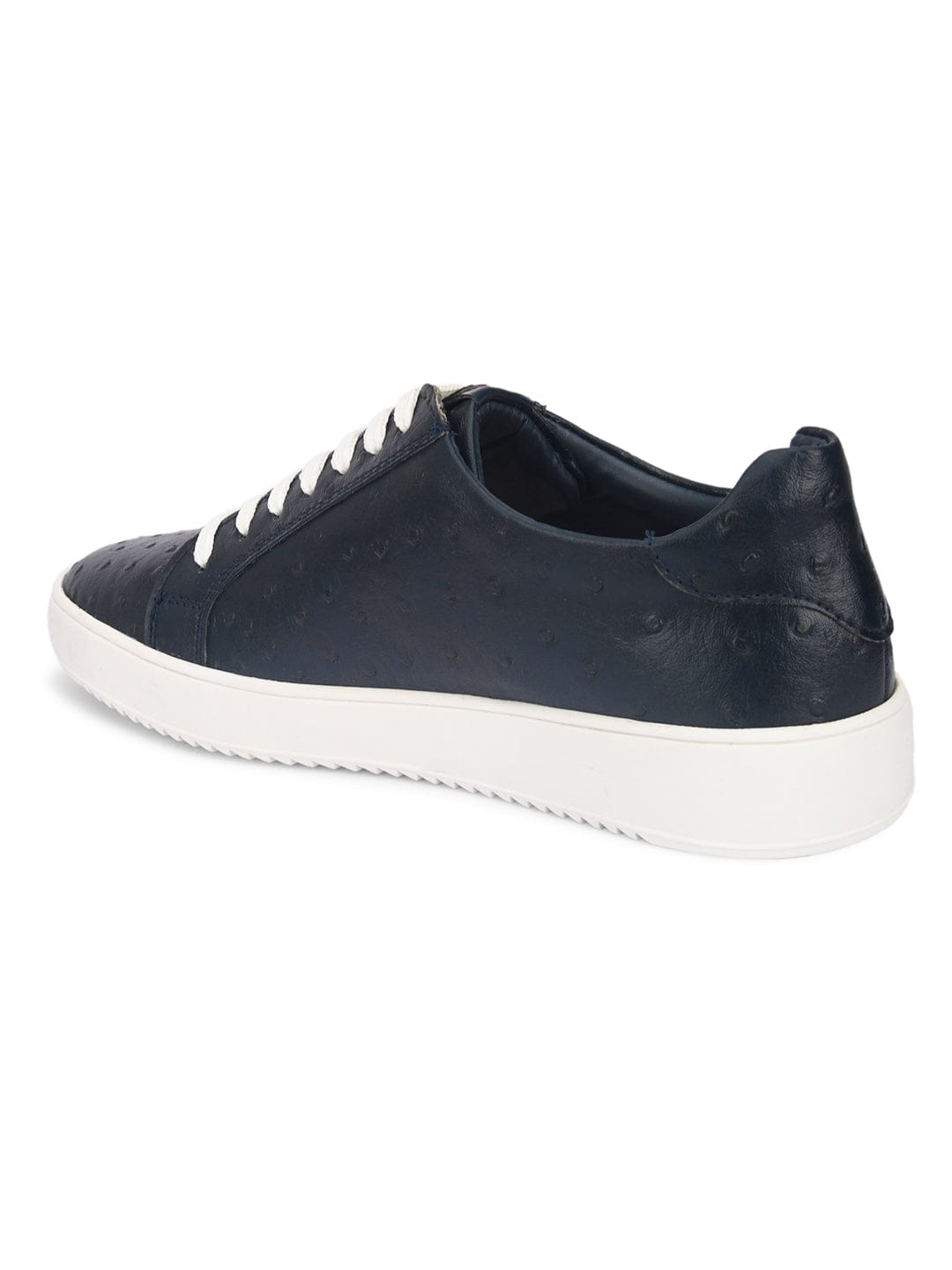 OSTRICH PATTERN SPORTY SNEAKERS SHOES- ES-20- Navy Blue