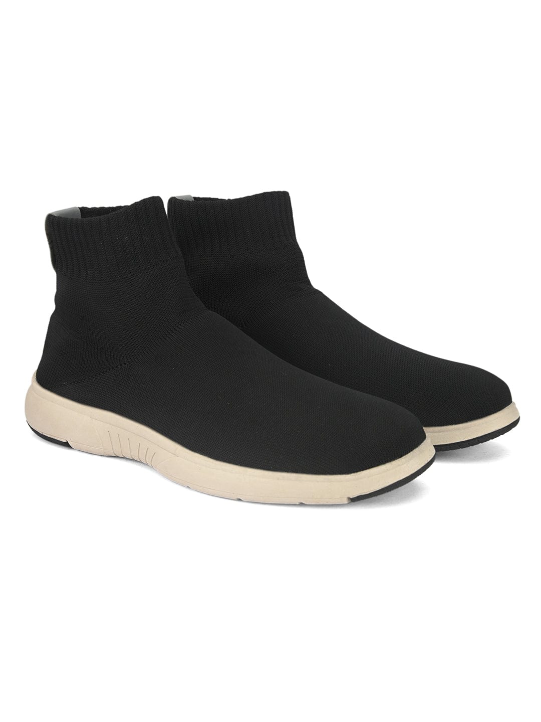 SUPER COMFORT KNITTED SNEAKERS- ADAM - Black