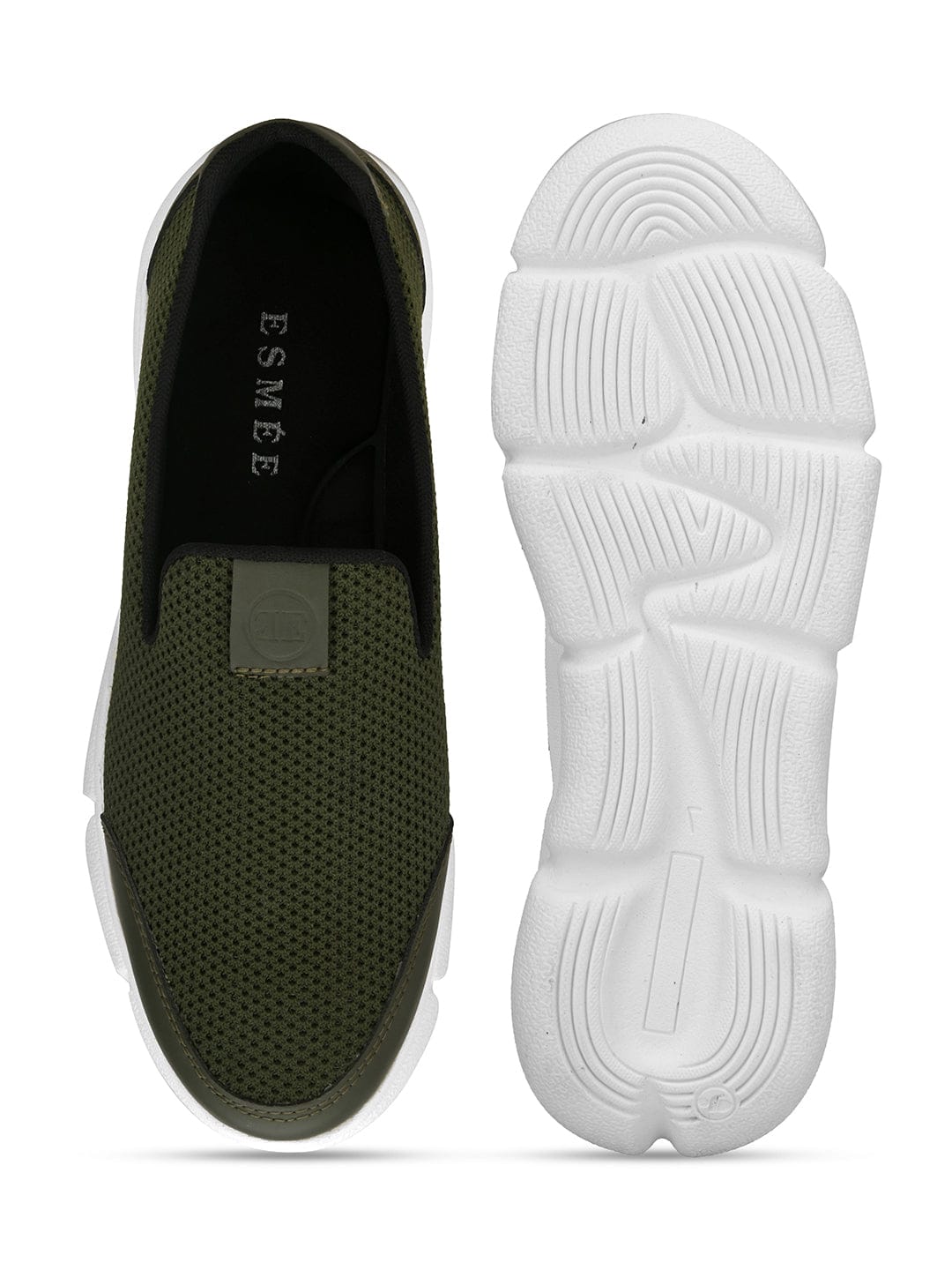 PROKNIT SLIP-ONS SNEAKERS- B-502- Olive