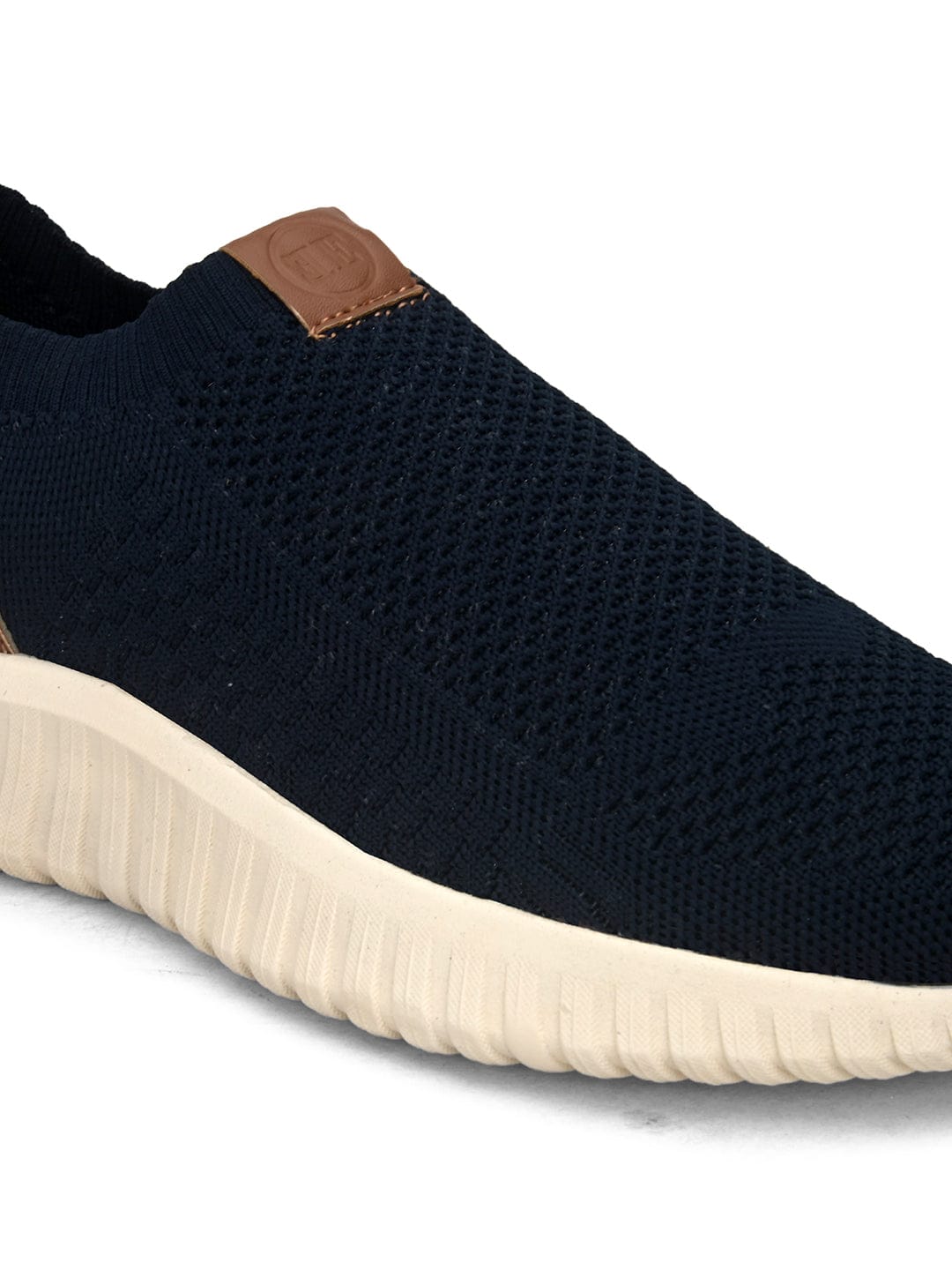 PROKNIT SLIP-ONS RUNNING SPORTS SNEAKERS - B-501- Navy