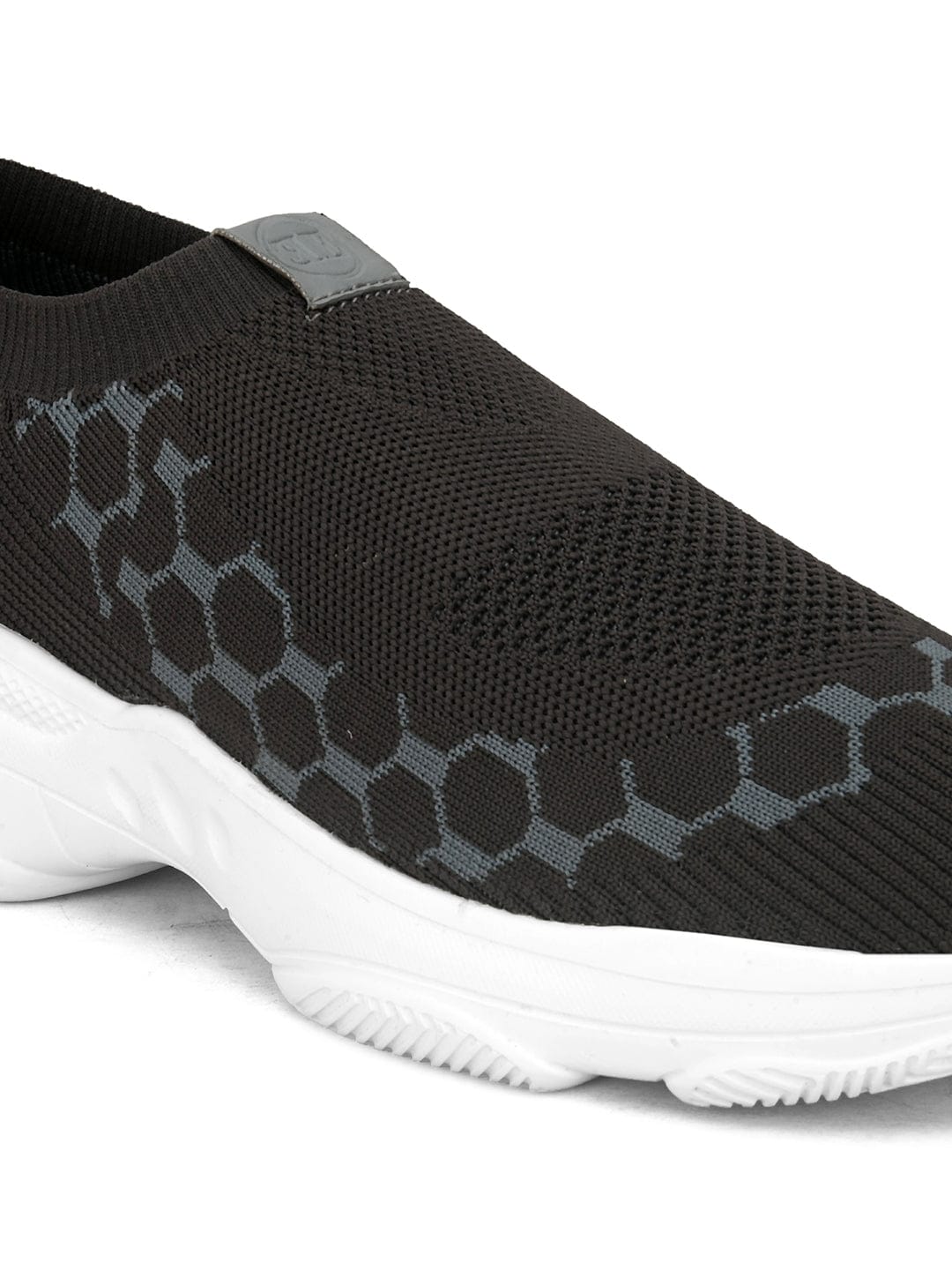 PRONKIT SPORTS SLIP ON RUNNING SHOES- B-503 - Dark Grey