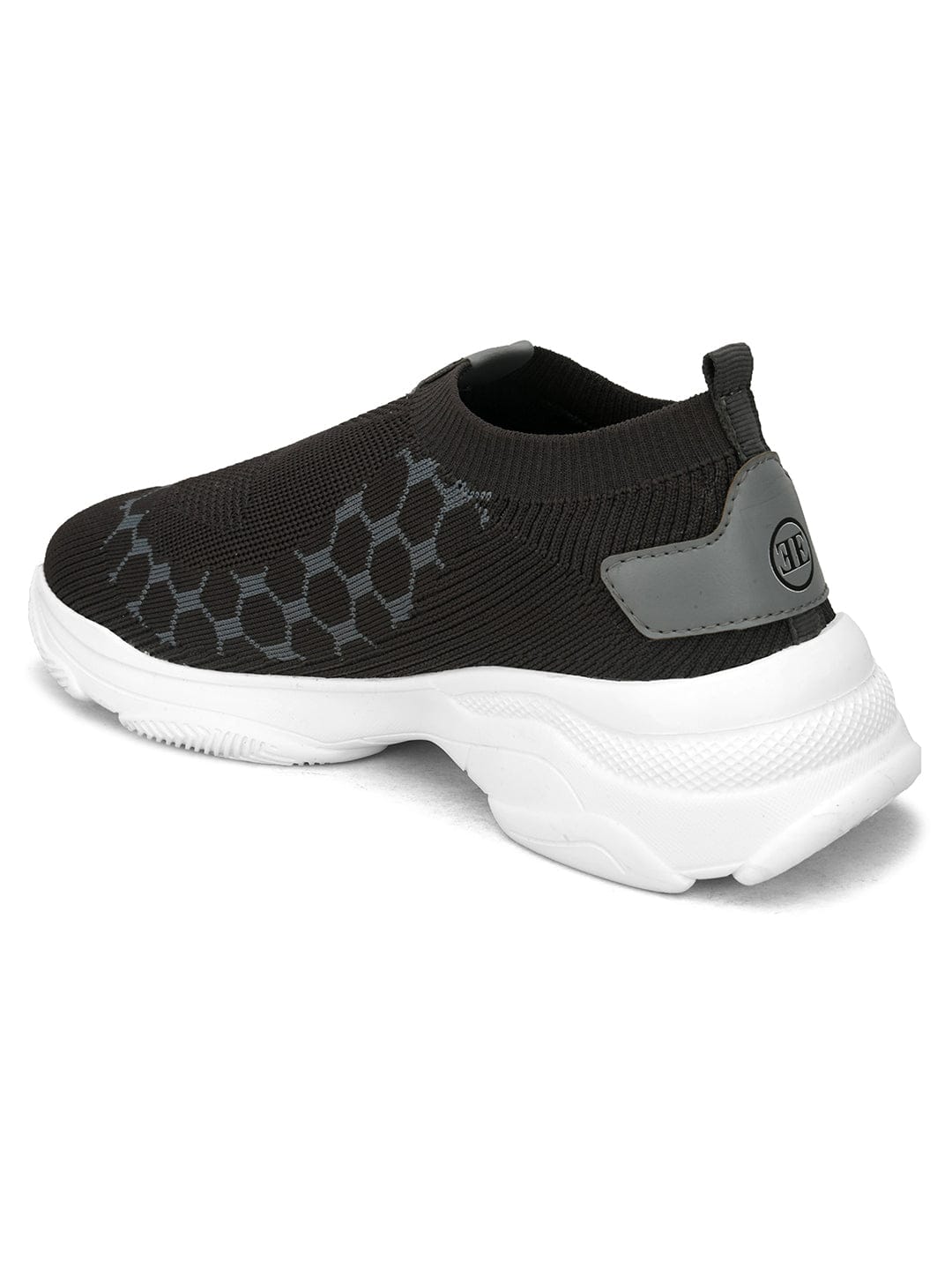 PRONKIT SPORTS SLIP ON RUNNING SHOES- B-503 - Dark Grey