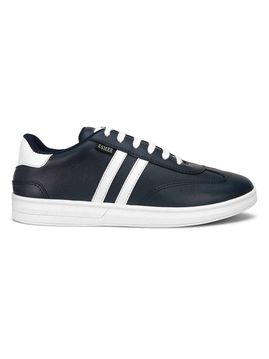 LACE UP CASUAL SNEAKERS-5001 - Navy