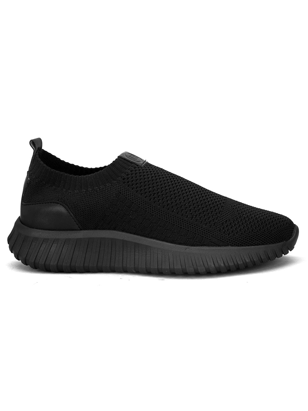 PROKNIT SLIP-ONS RUNNING SPORTS SNEAKERS - B-501 - Black